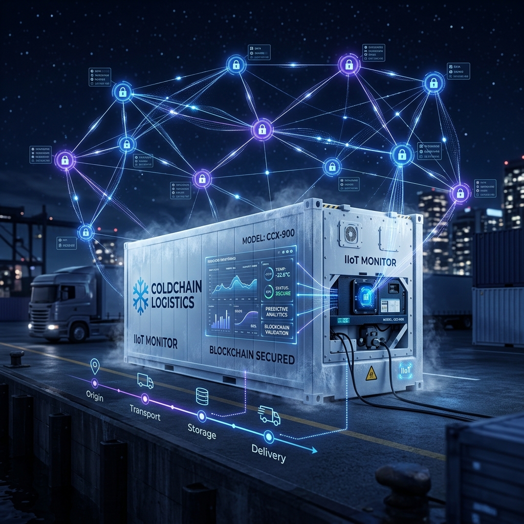 Predictive IIoT Cold Chain Monitor