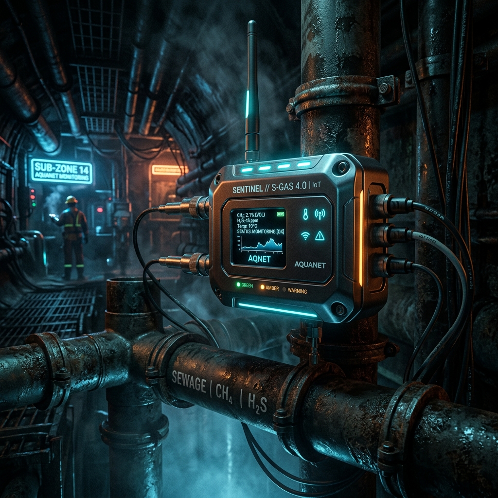 Sewage Gas Monitoring System